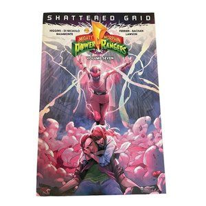Signed Mighty Morphin Power Rangers Vol. 7 Shattered Grid‎ Paperback